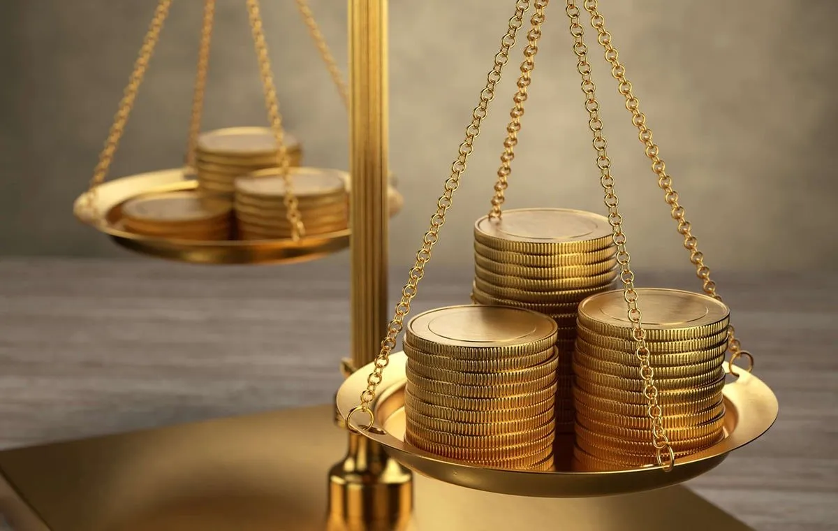 بالانس وزنی طلا